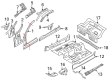 2012 Ford Mustang Floor Pan Diagram - 5R3Z-6311160-AA