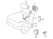 2001 Ford Explorer Sport Air Bag Diagram - 1L5Z-10043B13-CAB