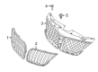 Lincoln Grille Diagram - BA1Z-8200-B