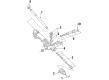 1994 Ford Ranger Upper Steering Column Bearing Diagram - F23Z-3517-B