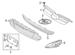 Ford C-Max License Plate Diagram - HM5Z-17A385-A