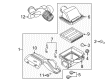 2015 Ford F-150 Air Intake Coupling Diagram - FL3Z-9B659-A