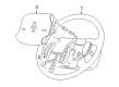 2004 Lincoln Navigator Cruise Control Switch Diagram - 3C5Z-9C888-CAB