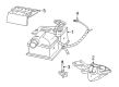 Mercury Battery Tray Diagram - 3F2Z-10732-BA