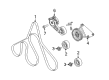 2017 Ford F-350 Super Duty Timing Belt Idler Pulley Diagram - AL3Z-8678-B