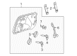 2005 Ford Explorer Headlight Diagram - 1L2Z-13008-AB