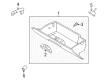 Mercury Montego Glove Box Diagram - 5F9Z-74060T10-AAD
