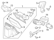 Ford F-350 Super Duty Air Intake Coupling Diagram - PC3Z-9B659-E