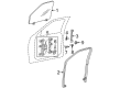 Mercury Mountaineer Window Run Diagram - 8L2Z-7821597-AA
