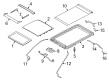 Lincoln MKC Sunroof Diagram - EJ7Z-78500A18-A