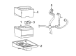 Lincoln Aviator Battery Cable Diagram - 5C5Z-14300-AA