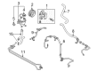 Mercury Power Steering Hose Diagram - 6L8Z-3A719-A