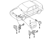 Mercury Tracer Air Bag Sensor Diagram - F5CZ14B005A