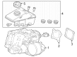 2022 Ford Bronco Brake Master Cylinder Reservoir Diagram - MB3Z-2L210-A