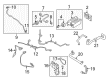 Ford PCV Valve Elbow Diagram - DS7Z-6758-K