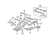 Mercury Floor Pan Diagram - 6L2Z-7811218-AA