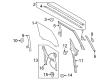 2021 Ford Bronco Window Run Diagram - M2DZ-9821597-C