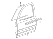 Mercury Grand Marquis Door Moldings Diagram - 8W3Z-5420878-AAPTM