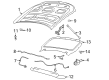 Lincoln Mark LT Hood Diagram - 4L3Z-16612-AA