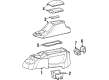 Mercury Sable Center Console Base Diagram - F8DZ5404567AAC