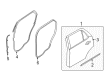 2017 Ford Police Interceptor Utility Door Seal Diagram - BB5Z-7825325-B