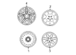 Mercury Sable Spare Wheel Diagram - YF4Z-1007-BA