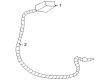 2003 Ford Crown Victoria Antenna Cable Diagram - YW3Z-18812-BA