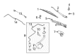 Ford Flex Windshield Wiper Diagram - 8A8Z-17527-A