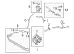 Ford Edge Power Steering Reservoir Diagram - CT4Z-3E764-A