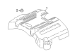 Ford Engine Cover Diagram - HL3Z-6A949-G