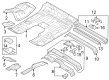 Ford Rear Crossmember Diagram - FL3Z-1610624-C