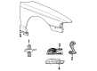 1997 Ford Mustang Emblem Diagram - YR3Z-16228-AA