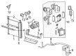 Mercury A/C Accumulator Diagram - F5TZ-19C836-A