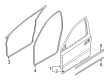 2008 Ford Taurus X Door Seal Diagram - 9F9Z-7420708-B