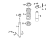 Lincoln Shock and Strut Boot Diagram - EJ7Z-18159-A