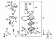 Lincoln Nautilus Air Filter Box Diagram - F2GZ-9661-A