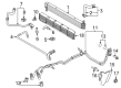 Lincoln Navigator Automatic Transmission Oil Cooler Line Diagram - 9L3Z-7C410-B