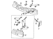 1991 Ford Taurus Side Marker Light Diagram - E9DZ15A201B
