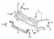 2023 Ford E-Transit Radiator Support Diagram - NK3Z-8125-A
