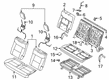 Ford Explorer Seat Cover Diagram - LB5Z-7866601-AB