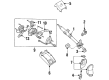 Ford Aspire Back Up Light Switch Diagram - F4BZ15520A