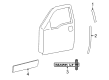 Lincoln Mark LT Emblem Diagram - 5L3Z-16720-FB