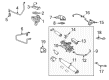 Ford PCV Valve Diagram - 5L3Z-6A666-BA