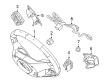 Mercury Steering Wheel Diagram - 9E5Z-3600-DG