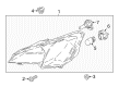 2019 Ford EcoSport Side Marker Light Diagram - GN1Z-13200-AC