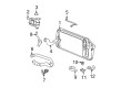 2004 Lincoln Navigator Radiator Support Diagram - 5L1Z-16138-A