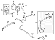Lincoln MKT Power Steering Reservoir Diagram - AG1Z-3E764-A