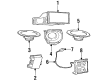 Mercury Grand Marquis Antenna Cable Diagram - F7AZ18812CA