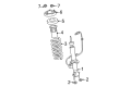2022 Ford Expedition Shock and Strut Boot Diagram - NL1Z-18A047-E