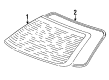 1999 Mercury Mystique Weather Strip Diagram - F5RZ-5442410-B